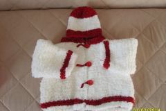 Ensemble gilet et bonnet